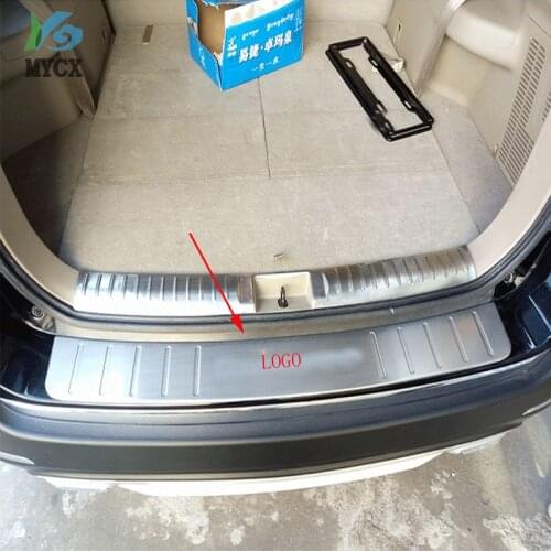 High quality stainless steel Rear bumper Protector Sill For toyota Highlander