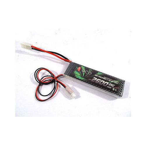 1/16 2600Mah 7.4V 2S Mato Heng Long RC Tank Boat Lipo Battery ACE Brand TH00934-SMT4