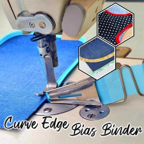14 Sizes Overlock Folder Binding of Curve Edges Folder Bias Binder for lockstitch machine Foot Sew Feet Machine #A