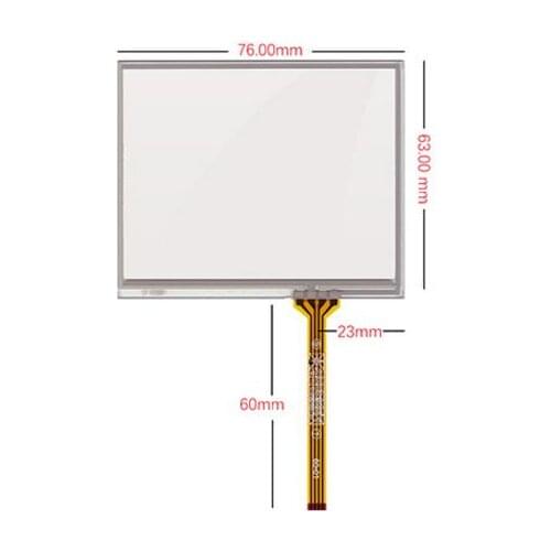 76*63new 3.5 inch touch screen handwriting screen screen socket touch screen industrial grade long-term stable supply of ST-0350