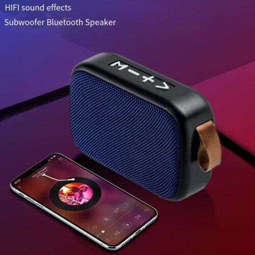 Mini Bluetooth Speaker Portable Wireless Loudspeaker Sound 3D Stereo Music Surround Outdoor Speaker Support FM TF Card Features
