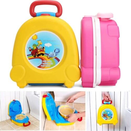 Baby Toilet Cute Portable Travel Baby Potty Car Squatty Potty Child Pot Training Girls Childrens Seat Pot Toilet Potty Boy Kids