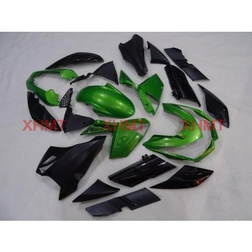For Z-1000 2010 - 2013 STREET EDITION Fairing Kits Z 1000 12 13 Fairing Kits Z 1000 2010 Green Black Abs Fairing