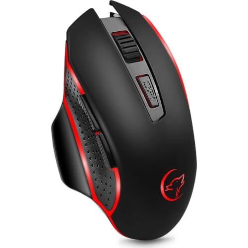 G821 Gaming Mouse Wireless Mouse Adjustable 2400DPI Optical Computer Mouse 2.4Hz Mice for PC Laptop