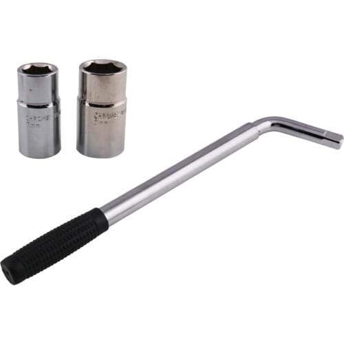 Wheel Lug Wrench Standard Socket Telescoping Extendable Car Tire Nut Tool 4 Way