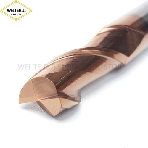 1PC 2 Flute Cutting Endmill HRC60 2mm 3mm 4mm Alloy Carbide Milling Tungsten Steel Sprial Bit Milling Cutter End Mill