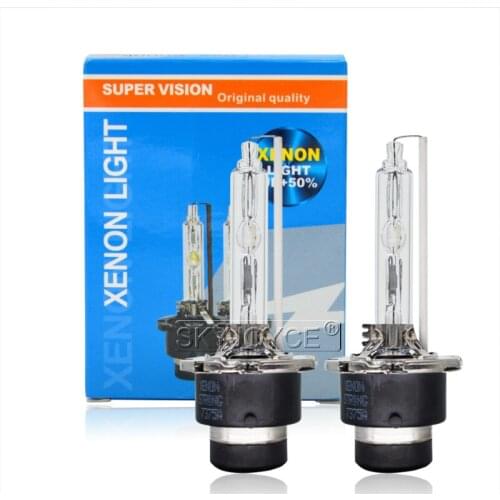 SKYJOYCE 2PCS Upgrade 35W 4300K D2S Xenon D4S 6000K 5000K Xenon Lamp All Metal Base HID Headlight Spare Bulb for TOYOTA LEXUS