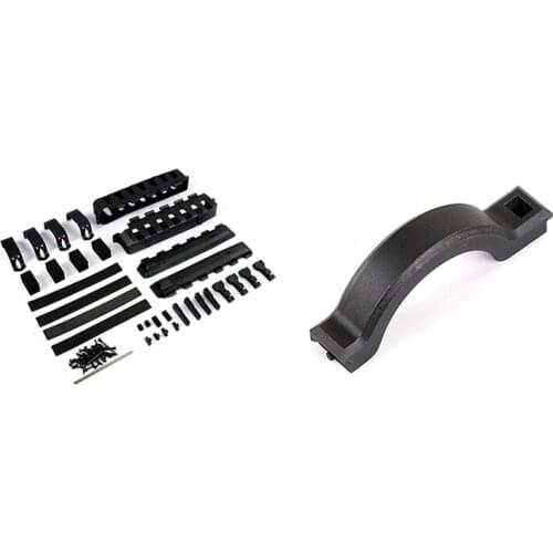 Electric Conversion Battery Box Kits for 1/8 HPI Racing Savage XL FLUX Rovan TORLAND MONSTER Parts & Gear Cover