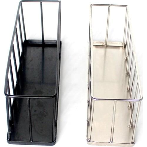 Stainless Steel Reptile Feeder Bowl Basin Tortoise Turtle Food Water Dispenser R2JC