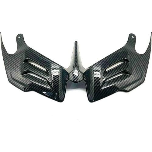 Carbon Fiber Pattern Winglet Fin Fairing Cowl Aerodynamics for Yamaha Yzf R25 R3 2015-2018