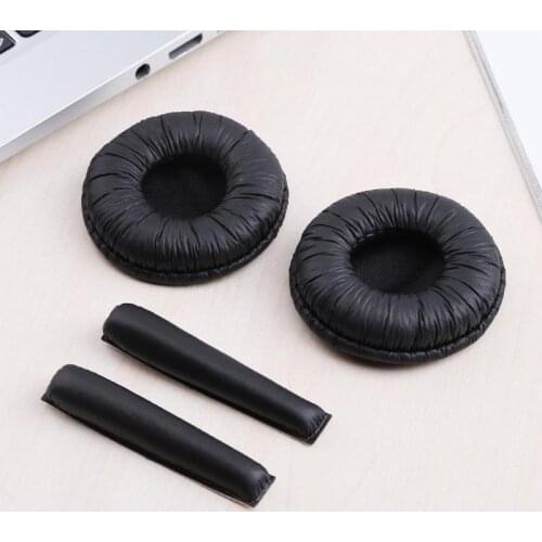 Fire Sale 1 Pair Replacement Earphone Ear Pads /Headband Cushions for Sennheiser PX100 PX200 Music/Game Headphone Accessories