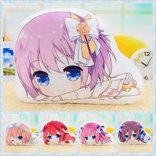 The Quintessential Quintuplets plush toys Go-Toubun no Hanayome Ichika Nino Miku Yotsuba Itsuki figure stuffed pillow doll