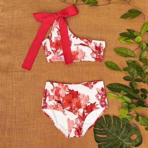 Bikini Women Swimwear Push Up Swimsuit One Shoulder Print Brazilian Bikini Set 2020 Biquini Bathing Suit Beach Swimming Suit