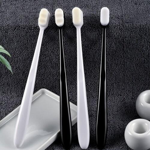 1PC New Ultra-fine Wave Toothbrushes Million Soft Fiber Nano Portable Tooth Brush Eco Friendly Teeth Whitening For Oral