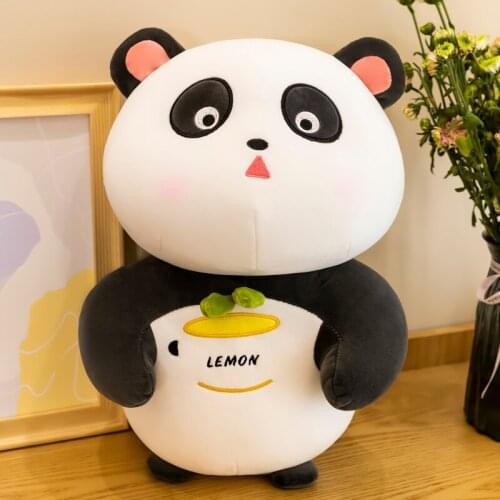 25-55 cm cute chubby dun panda plush doll super soft hug bear doll rag doll childrens toy birthday gift