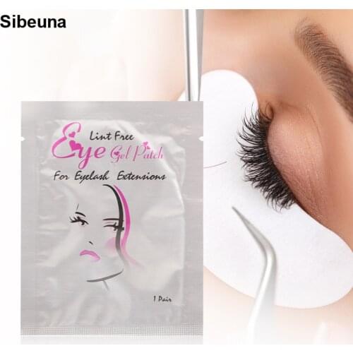 50/100Eyelash Extension Patch Grafted Eyelash Extension Paper Patch Under The Eye Pad Without Downy Hydrating Eye Paper Patch
