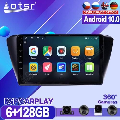 For Skoda Fabia 2015 2016 2017 2018 2019 Car Multimedia Player Recorder Stereo Android Radio Auto Audio GPS Navigation Head Unit