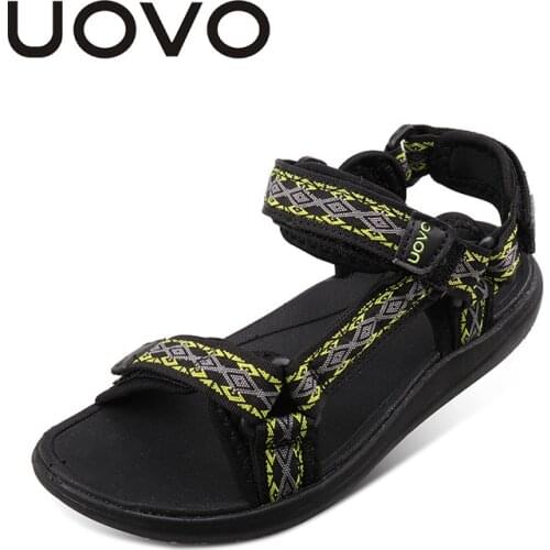 Uovo Boys Girls Kids Sandals Child Summer Beach Walking Children Sandals Shoes Size 28-37