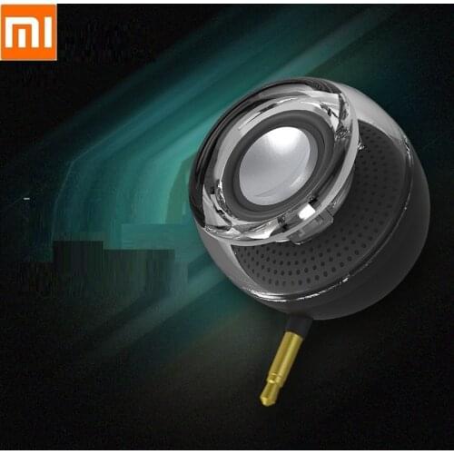 Xiaomi Leadsound F10 mini straight plug Phone speaker Portable external Loudspeaker Tablet PC speakers