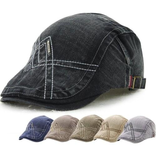 Clearance Brand Visors Fashion Retro Letters embroidery High Qualtiy 100% Cotton Casual Visot For Men women DSQ Cap Berets