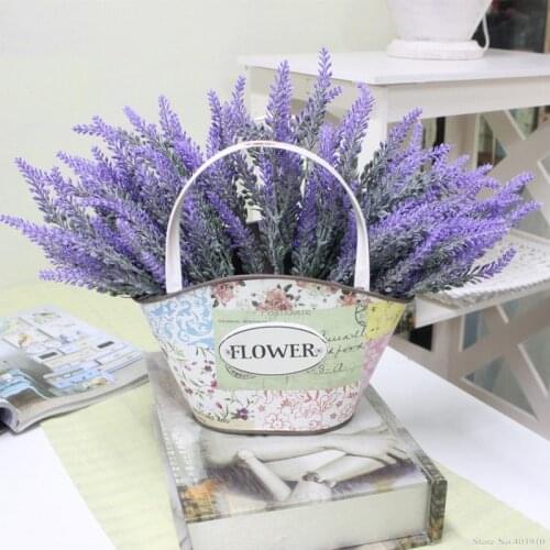 Romantic Provence decoration lavender flower silk artificial flowers grain decorative Simulation of aquatic plants