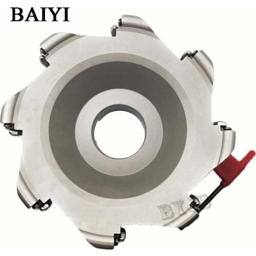 1pcs EMRW 6R-160-40 Face End Milling Cutter Indexable Flat Roughing Cutting CNC Milling Cutter EMRW 6R160-40 for RPMT1204