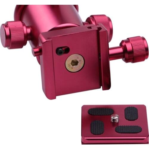 Red Color KS-0 High Quality Tripod Ball Heads Ballhead Camera Mounting Bracket With Quick Release Plate/Resistance