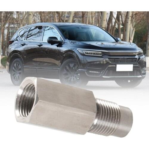 Lightweight Small Silver Color O2 Sensor Spacer Adapter Anti-scratch for Automobile