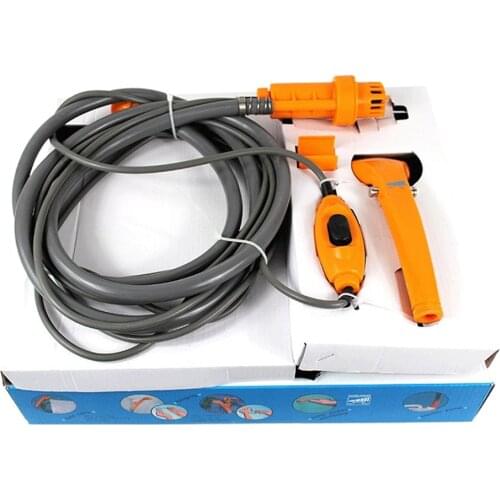 Summer essential! Portable Electronic 12V Outdoor Smart Car Shower for Camping Hiking random color