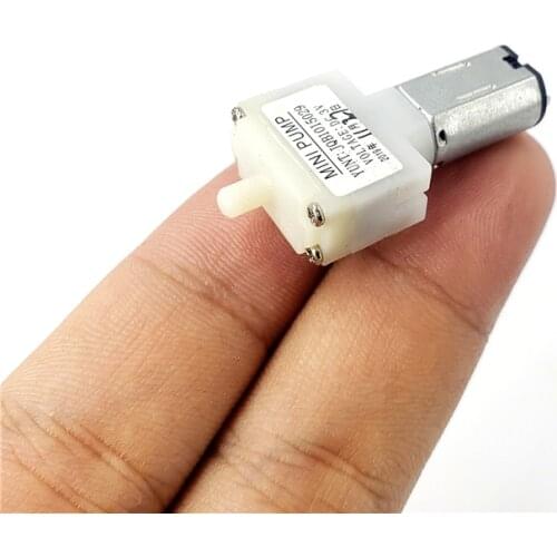 Mini M20 Pump DC 3V-5V Mute Air Pump Small Oxygen Motor Pump Booster for Fish Water Tank Aqurium Sphygmomanometer Monitor 4.2V