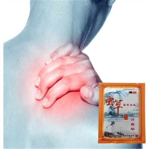 Analgesic Plasters nice effect Chinese Medicines Cordyceps Patch Balm Joint Pain Relief Patches Neck Back Relaxation Pain Killer