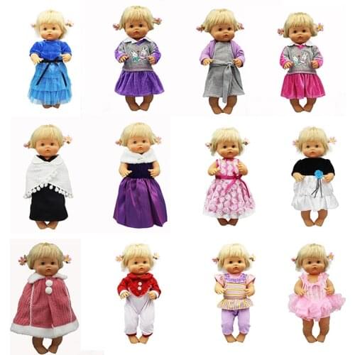 12 style choose doll Clothes Fit 42cm Nenuco Doll Nenuco su Hermanita Doll Accessories