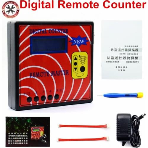2019 NEW Digital Counter Remote Original Master Wireless RF RFID Remote Key Controller for Lockshop Locksmith Remote Duplicate