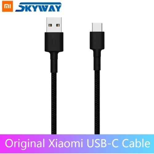 Original Xiaomi USB-C Charging cable data tType C cable braided wire version 100cm for Xiaomi Smartphone Xiaomi mi Pad