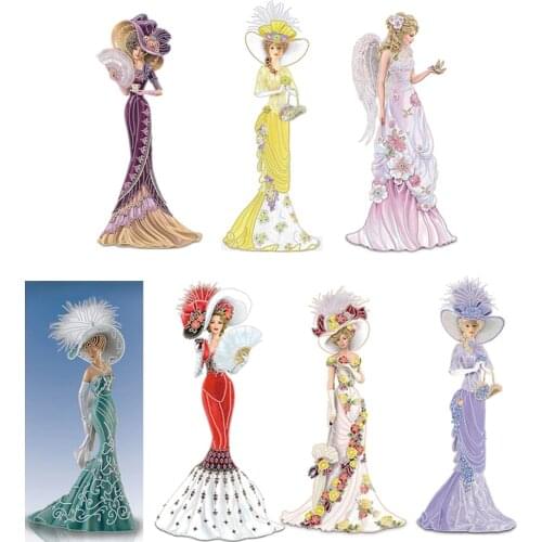 Special Shaped Resin Rhinestone Diamond Painting Self Made Crafts Drill Decoration Embroider Artwork Dress Lady Pattern