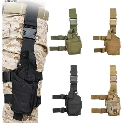 Tactical Tornado Leg Holster Hunting Airsoft Pistol Gun Drop Thigh Glock 17 Gun Holster Military Gun Carry Pouch Nylon Holster