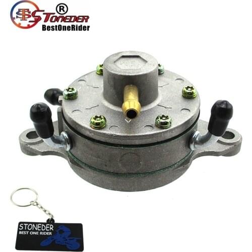 STONEDER Dual Outlet Fuel Pump DF52-73 For Snowmobiles & Watercraft SKI DOO Cat 42-5311 14-2223 DF5273 Mikuni