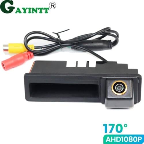 1080P HD 170° Car Rear View Camera For Audi A1 A3 A4 A6L S5 Q7 S3 RS3 8P S4 RS4 B6 B7 Waterproof Night Vision AHD Parking