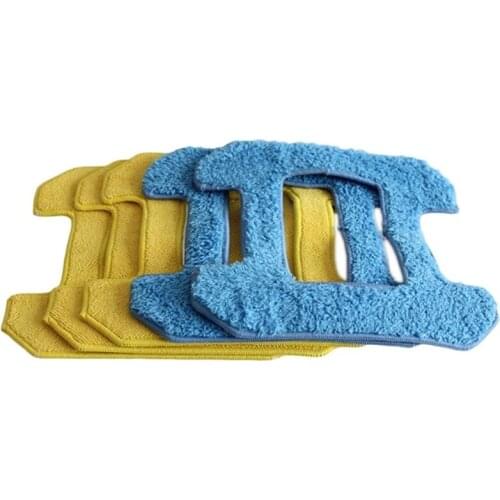 3Pc Wet Cleaning + 3Pc Dry Rubbing Mop Pads For Hobot 268 Window Cleaning Robot