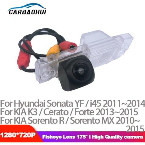 Car Rear View Camera For Hyundai Sonata YF / i45 2011~2014 For KIA K3 / Cerato / Forte Sorento R / Sorento MX