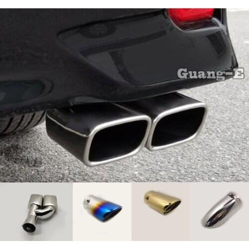 Car Styling Muffler Rear Back End Pipe Dedicate Exhaust Tip Tail Outlet For Toyota Noah Voxy 80 Series 2014 2015 2016 2017 2018