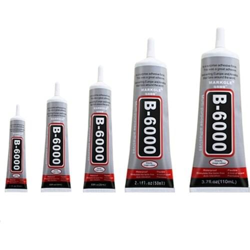 B6000 Glue 15ml Multipurpose Adhesive DIY Crafts Jewelry Crystal Rhinestone Fix Phone Frame Screen Glass Liquid Super Glue Tools