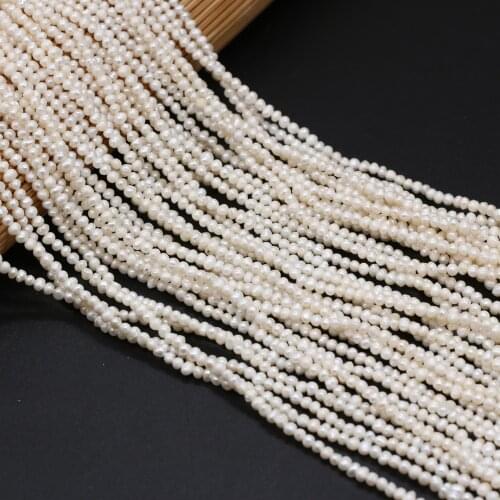 Natural Freshwater Pearl Beaded High Quality Potatos Shape Punch Loose Beads for Making Jewelry Bracelets Necklace Accessories