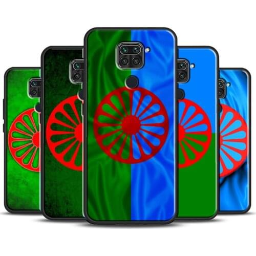 Gypsy Romani Roma Flag Case For Xiaomi Redmi Note 9S 8T 7 8 9 Pro Coque For Redmi 9C 9 9A 8A 8 10X K30 Ultra
