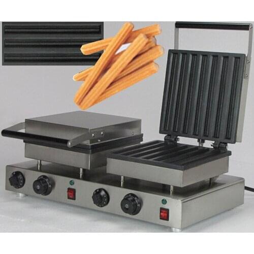 Electric double head spain twisted strips machine spain churros maker machine