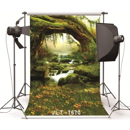 Backgrounds for Photo Studio Photography Scenic Fantasy Forest Steam Computer Printed Photo Backdrops for Wedding Children