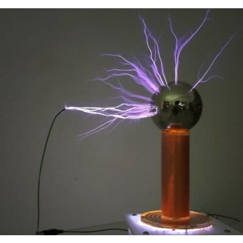Tesla coil micro table SGTC spark gap tesla coil science physical toy + Power
