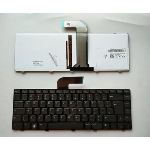 English New Laptop Keyboard for Dell N4110 M4040 M4050 14VR M411R N4040 N4050 for Turbo7520 7420 backlight UI keyboard