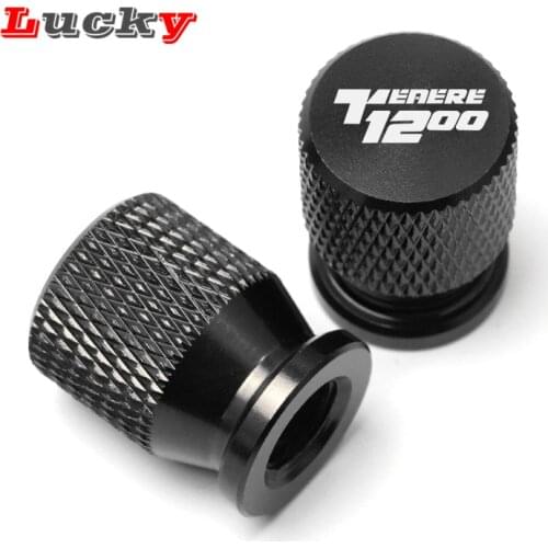 With LOGO "TENERE 1200" For Yamaha Super Tenere Tenere1200 Tenere 1200 XT1200Z Motorcycle Wheel Tire Valve Caps Accessories