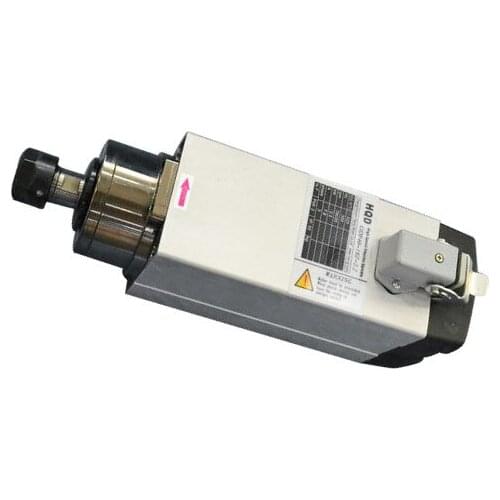2.2KW 220v/380v ER20 18000rpm SQUARE AIR COOLED SPINDLE MOTOR